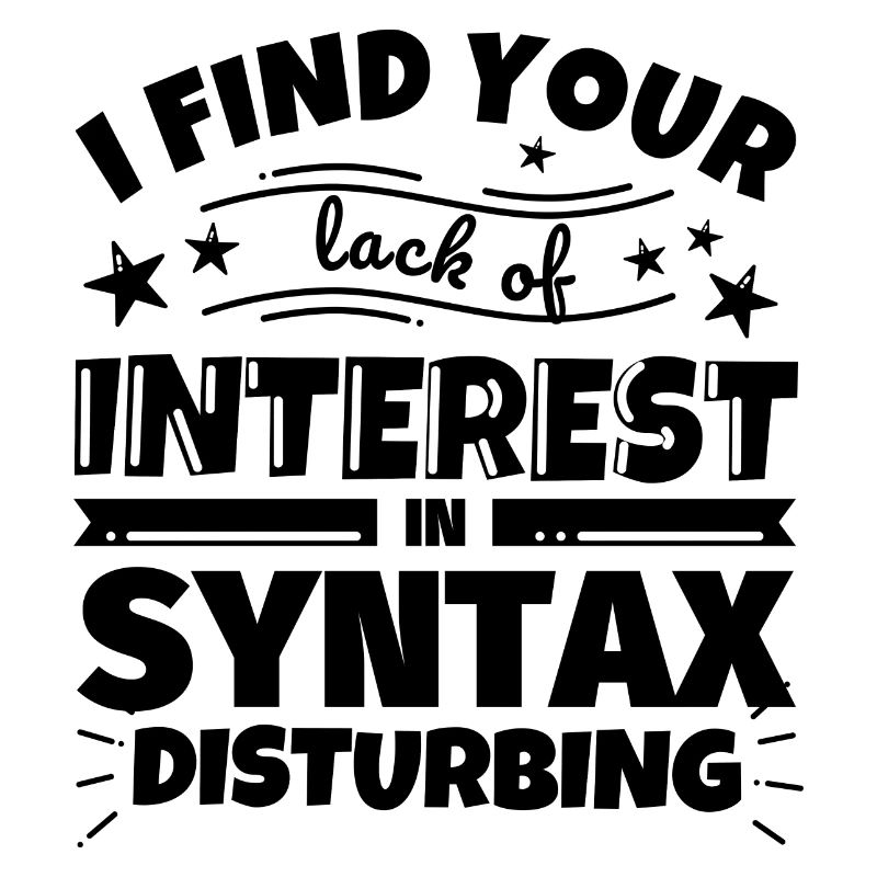 Syntax lustiges Geschenk