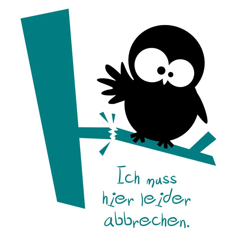 Eine Eule // Ich muss hier leider abbrechen.