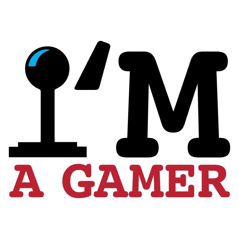 Joystick Ich bin ein Gamer 3c