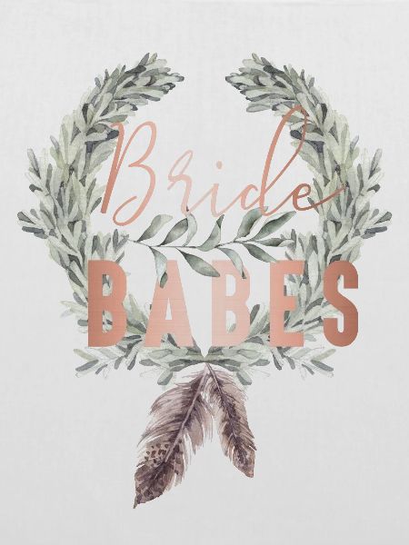 Boho Bride Babes Lorbeerkranz