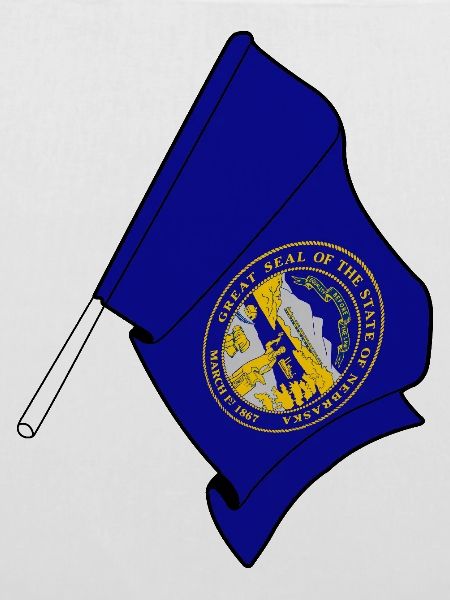 Flagge von Nebraska