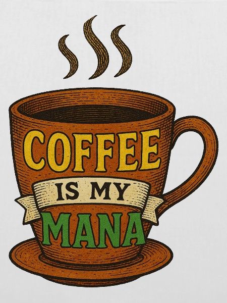 Coffee Mana Tasse Illustration