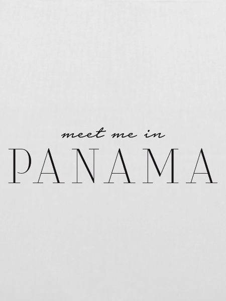 Ich liebe Panama