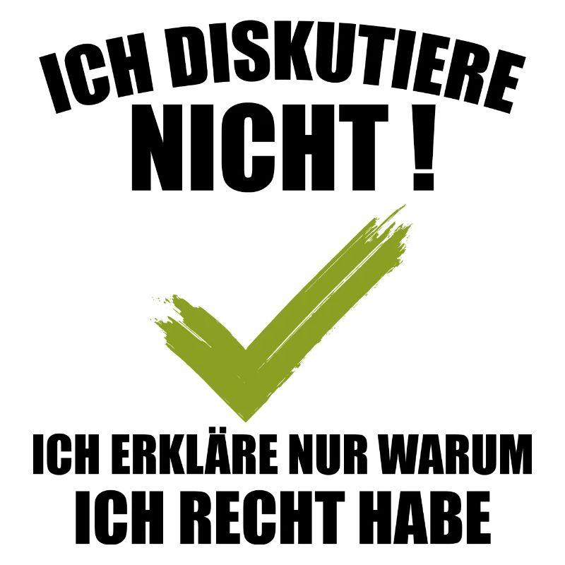 Ich Diskutiere Nicht