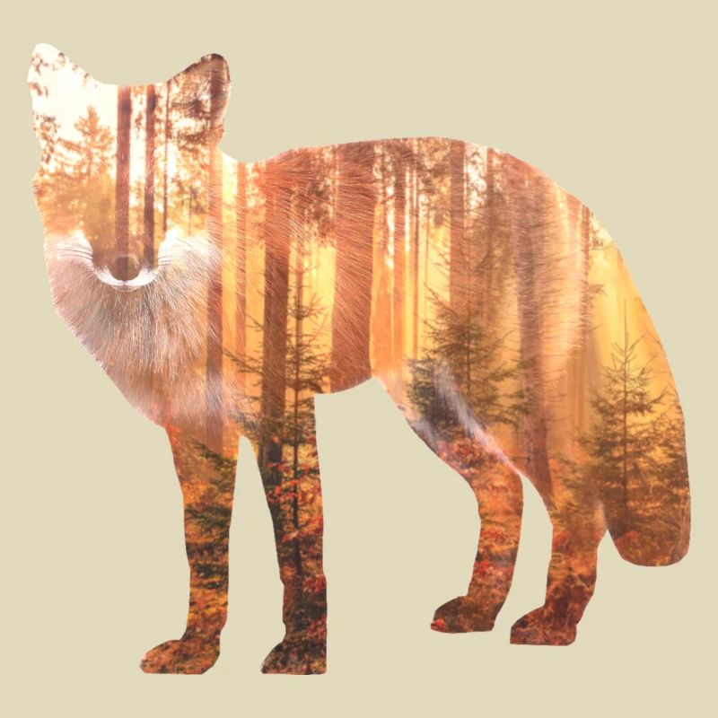 Fuchs Wald Geschenk Geschenkidee