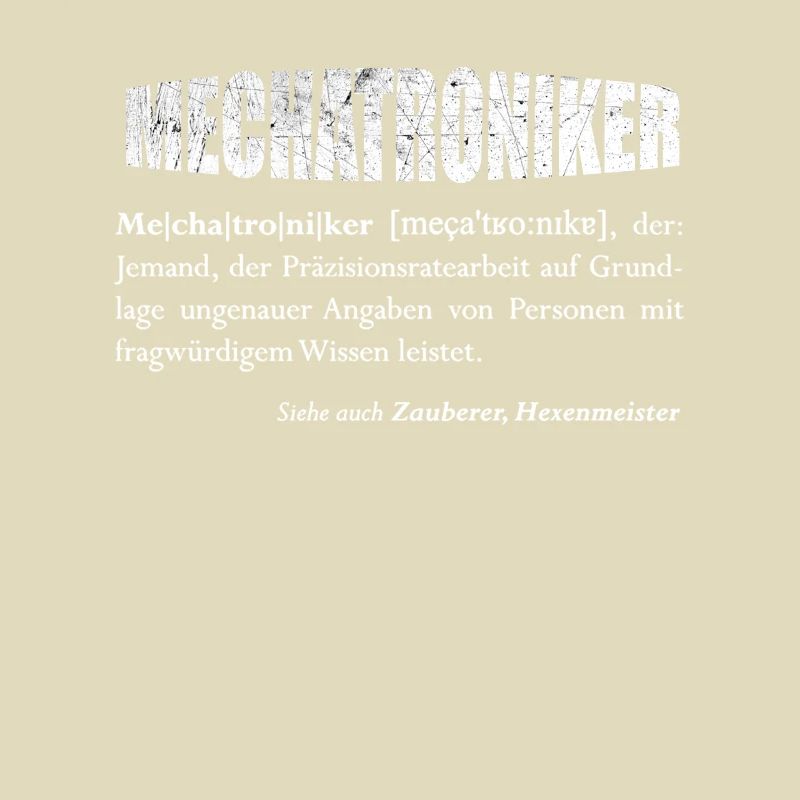 Der Mechatroniker - oder Hexenmeister?
