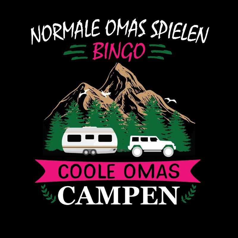 Cool Granny Camping Camping Granny
