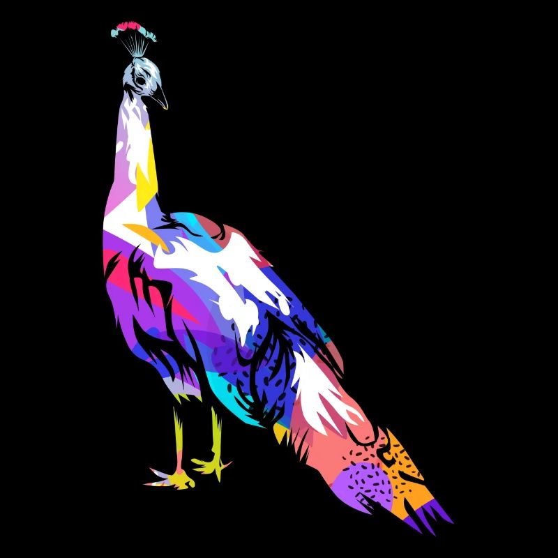 Pfau Geschenk