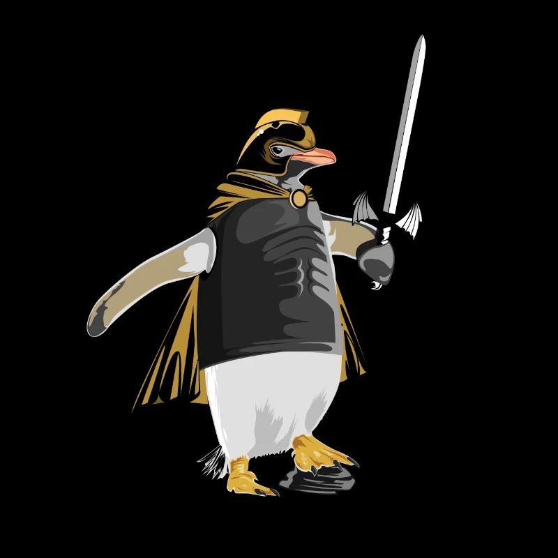 Pinguin Ritter Rüstung