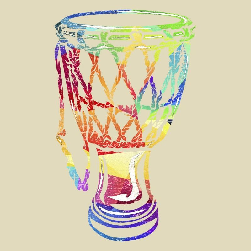 Djembe Kelchglas Trommel Geschenk