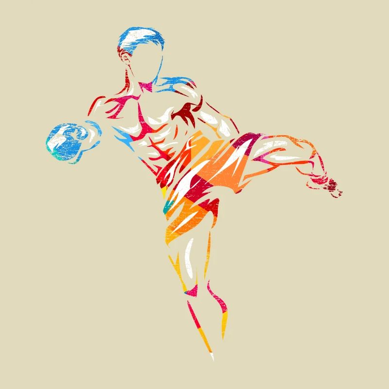 Muay Thai Fighter Geschenk