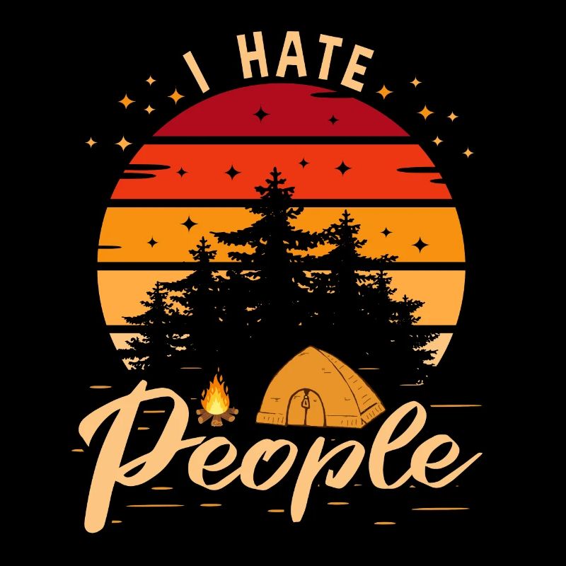 I Hate People Camping
