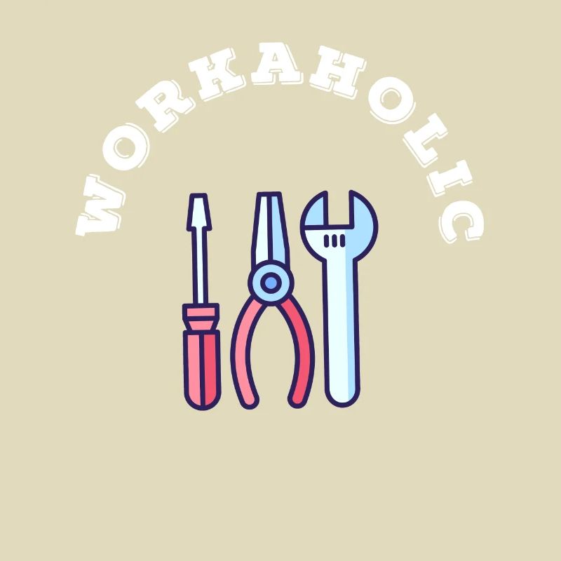 Ich bin Workaholic Geschenkidee Geburtstag
