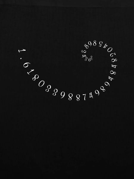 1,618 Goldener Schnitt - Fibonacci Zahlen