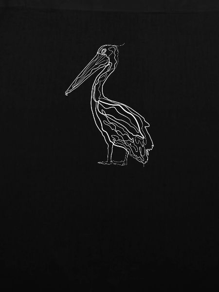 Pelikan - one line drawing