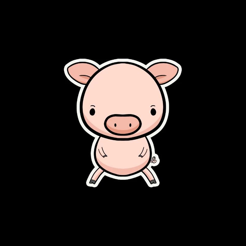 Dessin animé de cochons