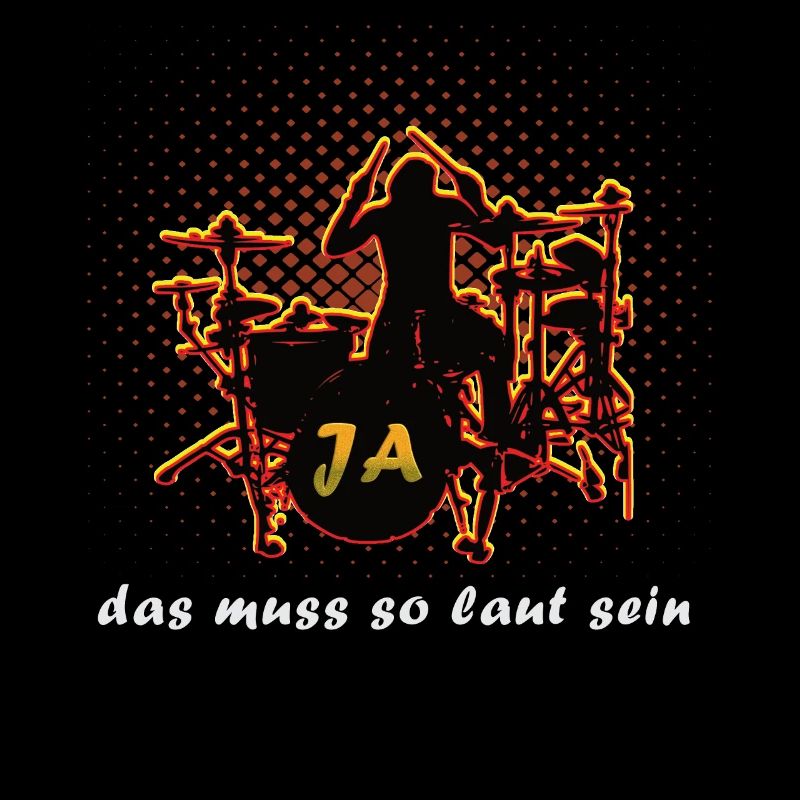 Drumming Schlagzeuger - Ja - das muss so laut sein