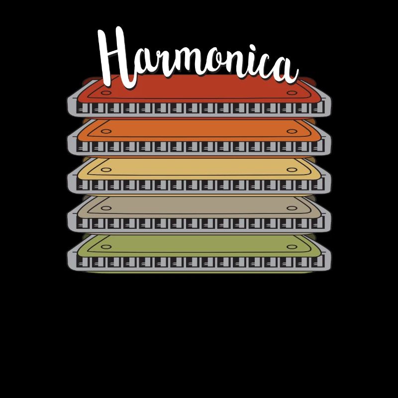 Cadeau Harmonica Rétro Harmonica Vintage