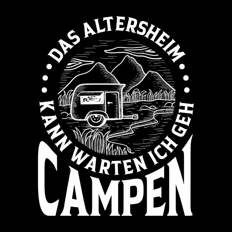 Oma Wohnmobil Campen Altersheim Muttertag Geschenk