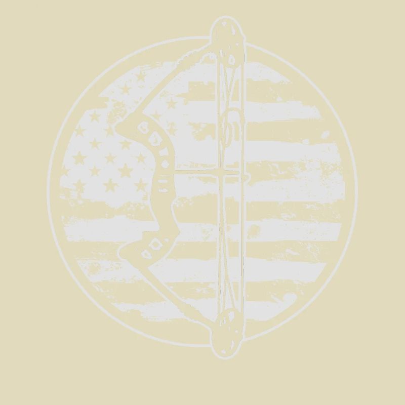Tir à l’arc Archer Drapeau américain
