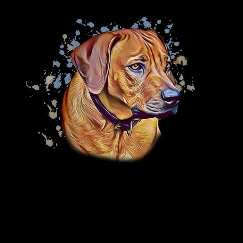 Rhodesian Ridgeback Portrait Hundebesitzer