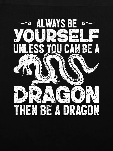 Drache dann ein Drache