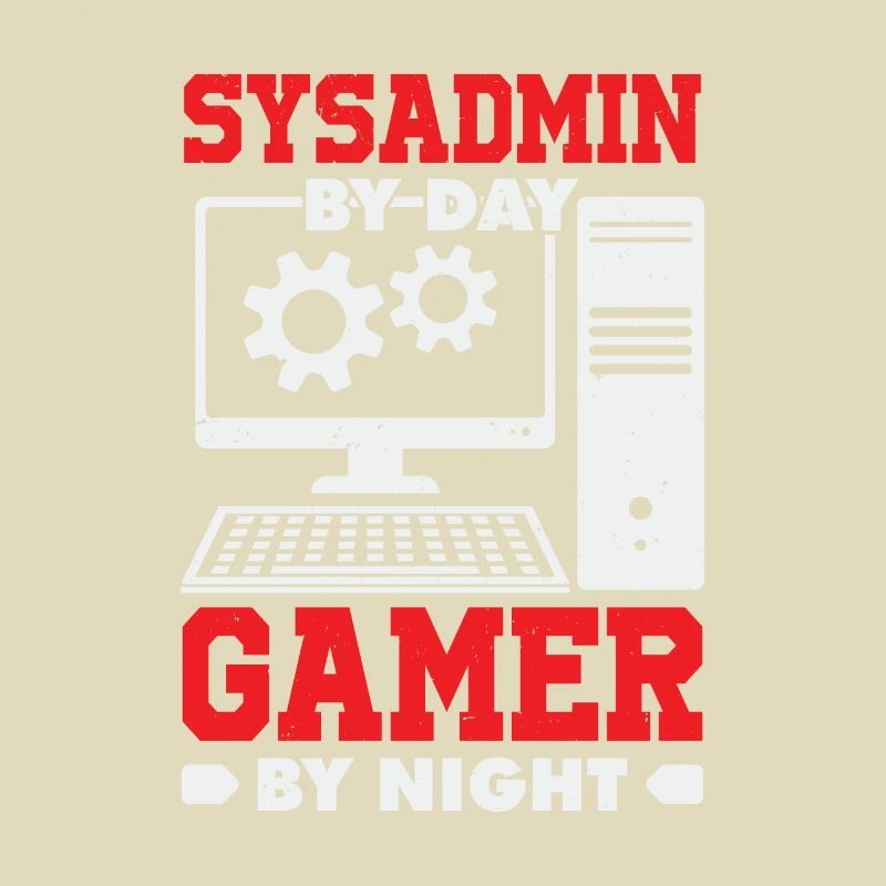 System Administrator Gamer Sysadmin Gift