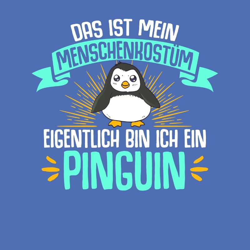 Eigentlich Bin Ich Ein Pinguin Geschenk Eis Vogel