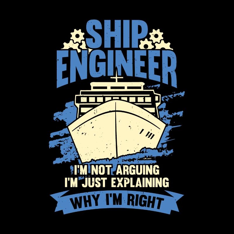 Schiffsingenieur Schiffsbauingenieur Geschenk