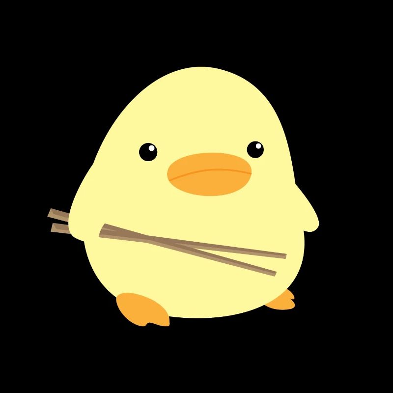 Duck with Chop Sticks - Duck with Chopstick Meme