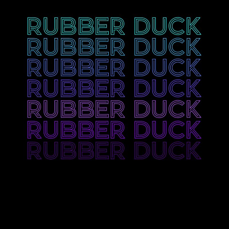 Gummi-Ente Retro