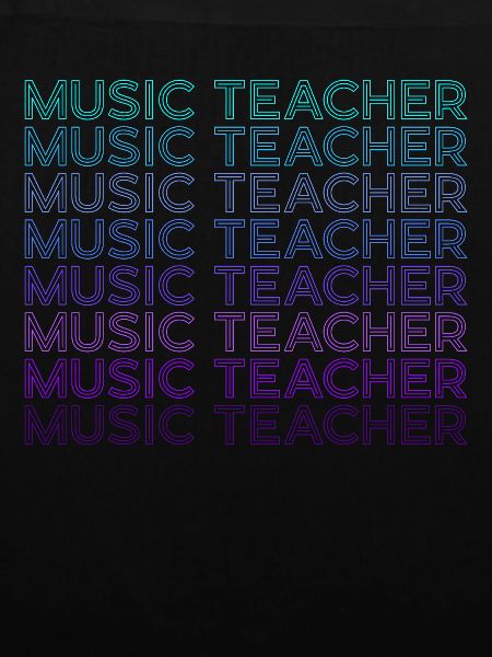 Musiklehrer Retro