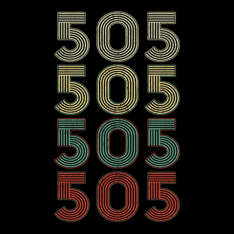 Retro America State Flag Area Code New Mexico