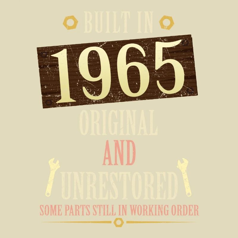 Construit dans l’original de 1965 et non restauré