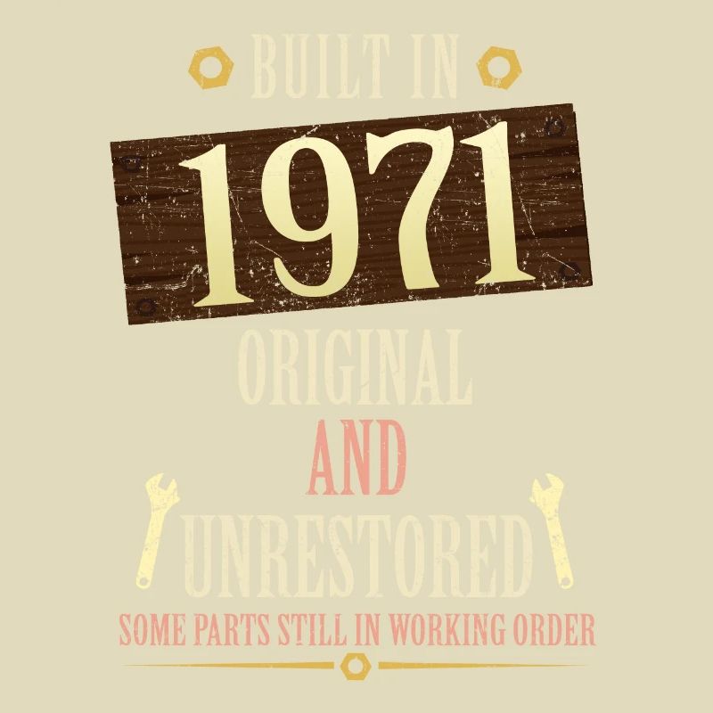 Construit dans l’original de 1971 et non restauré