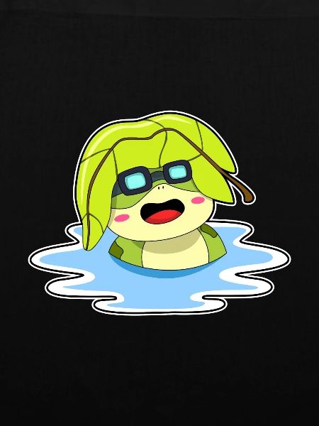 Frosch Sonnenbaden