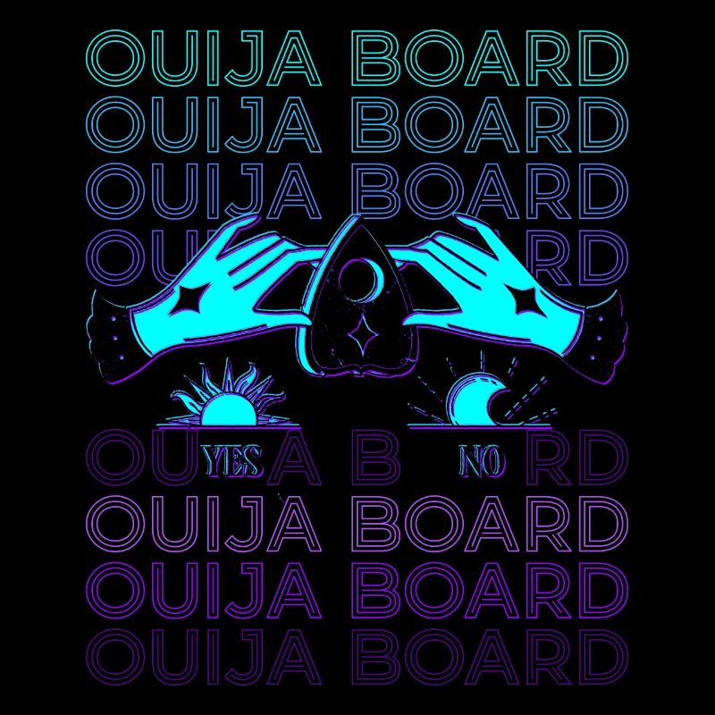Ouija Board Ghost Board Planchette Rétro
