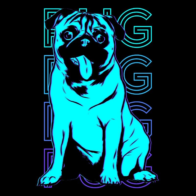 Mops Retro