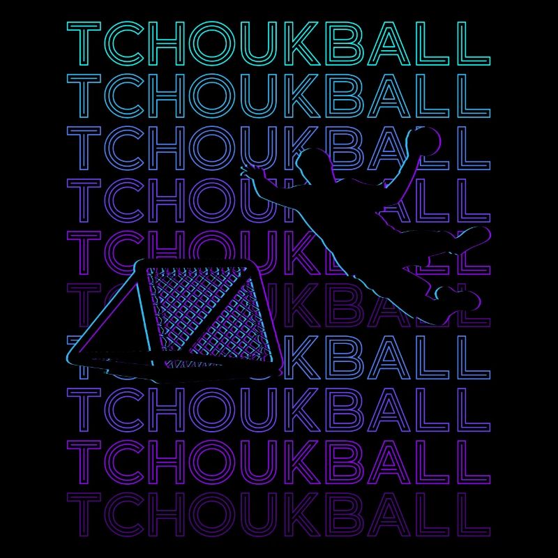 Joueur de Tchoukball Rétro