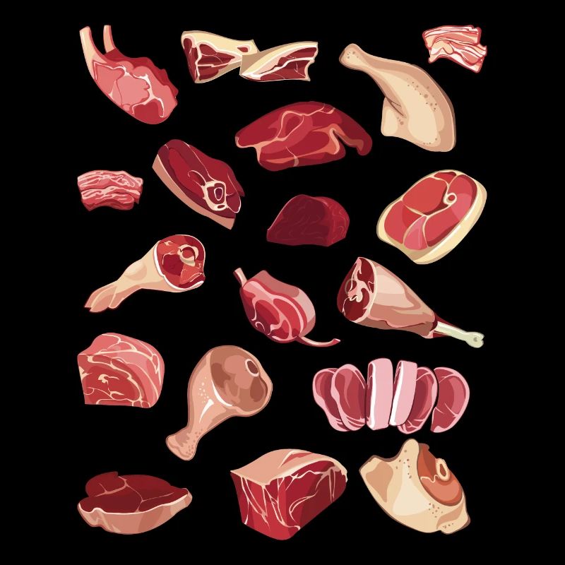 Meatcore Ästhetische Fleischsammlung