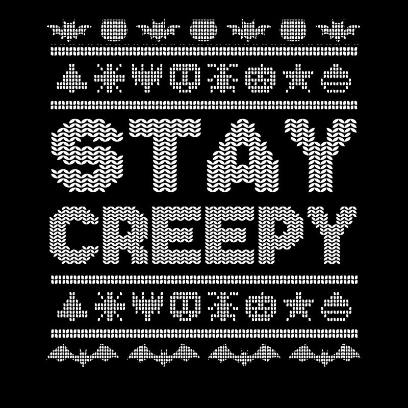 Stitch Pattern Funny Creatures Creepy Halloween