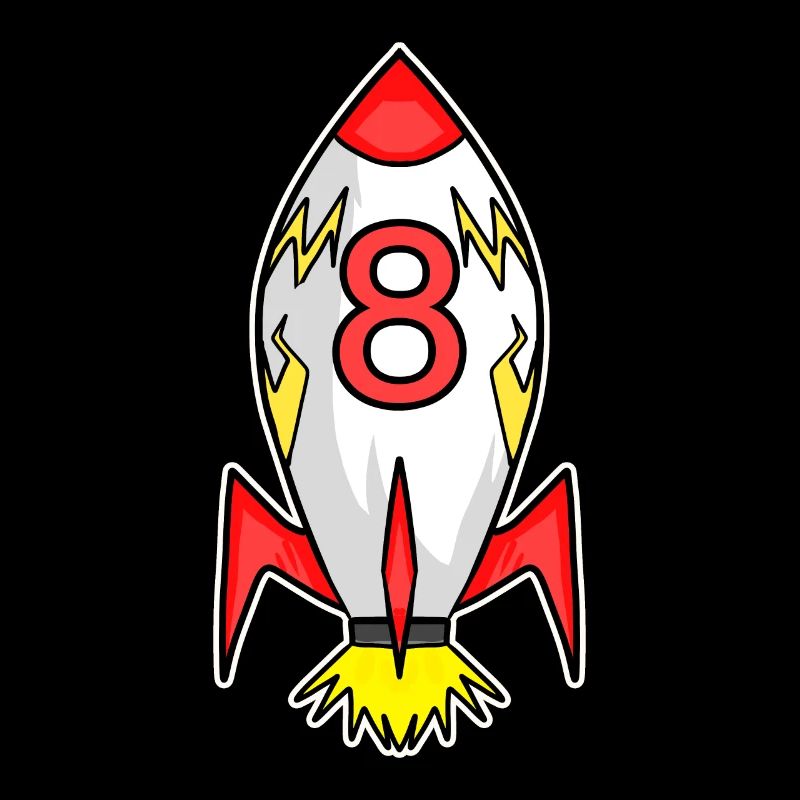 Rocket Boy 8th Birthday