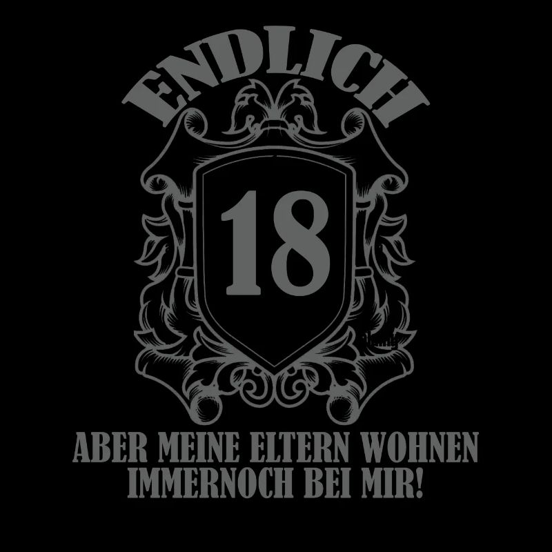 Endlich 18 Gebuststag Spruch