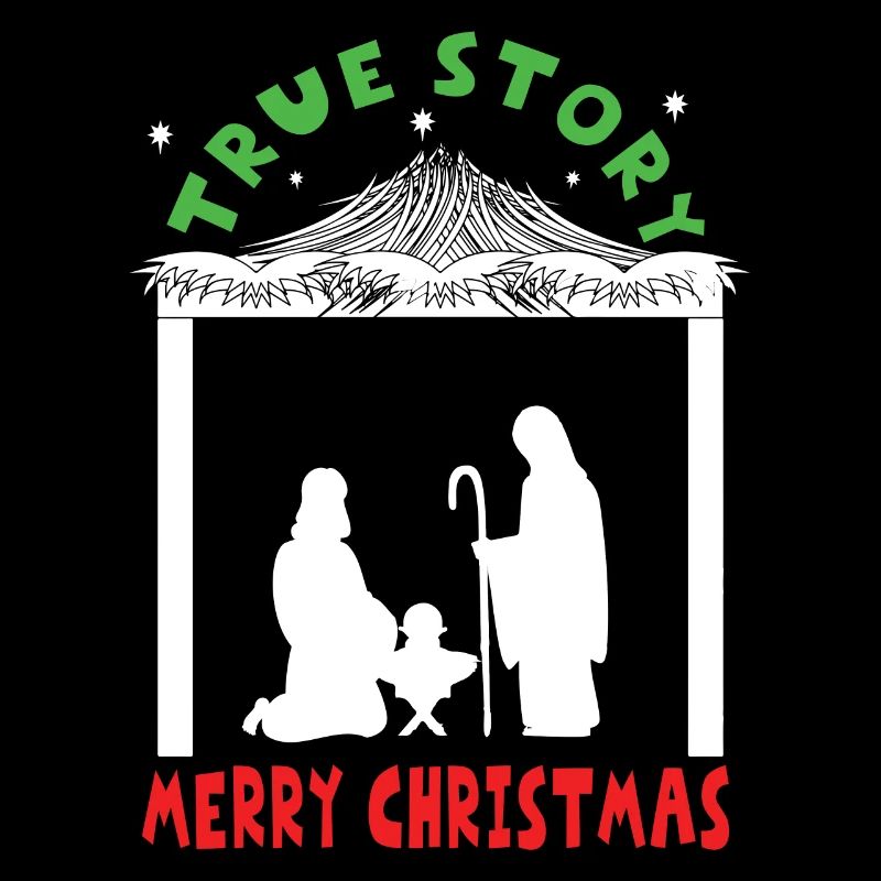 Histoire Vrai Noël Décembre Joyeuse naissance Jésus
