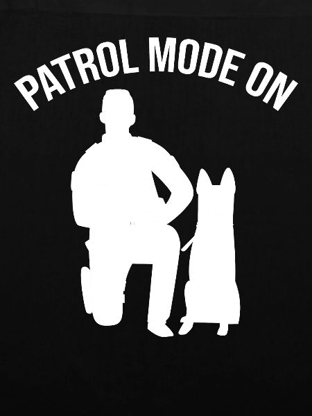 Polizeibeamter Polizeihund
