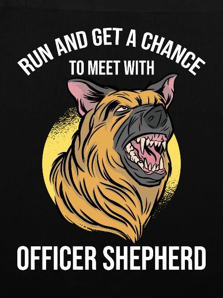 Polizeibeamter Polizeihund