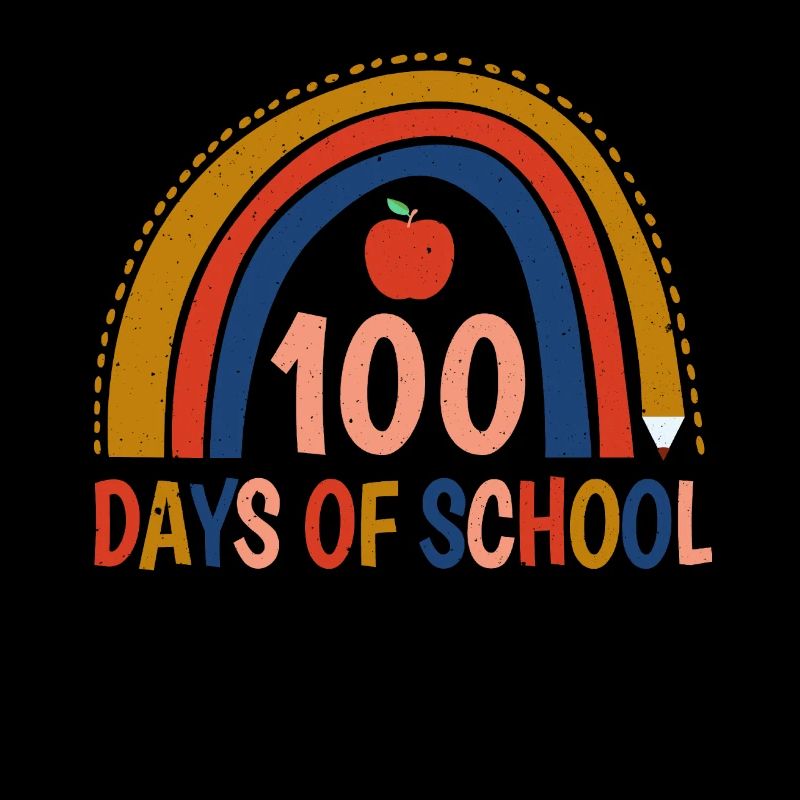 Rainbow Student 100e jour 100 jours d’école