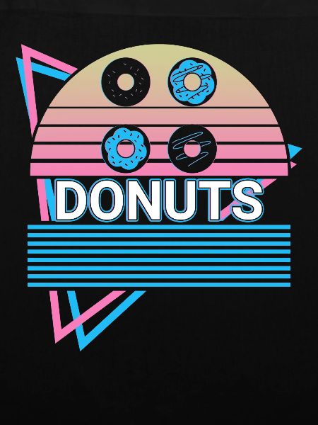 Donuts Retro Donut