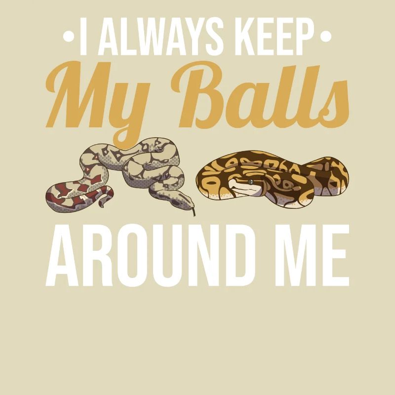 Funny Ball Python Snake