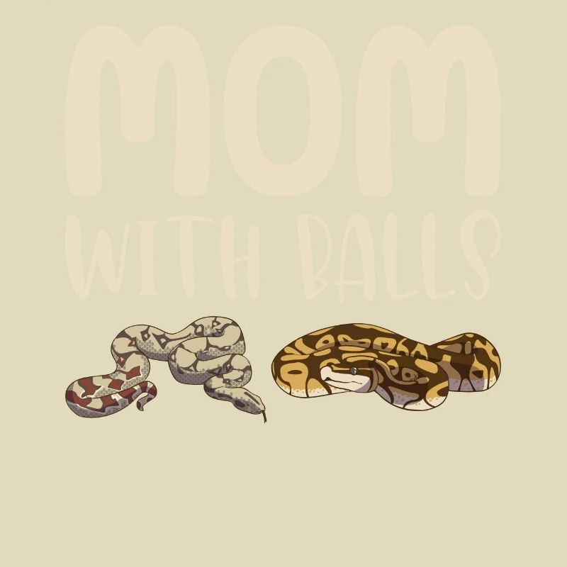 Drôle de boule Python Serpent